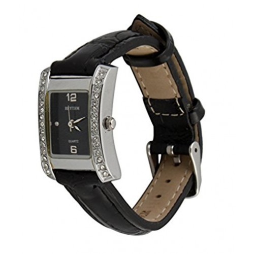 Rhythm(Japan) Women Genuine Leather Wrist Watch 2.7x1.9x0.5cm